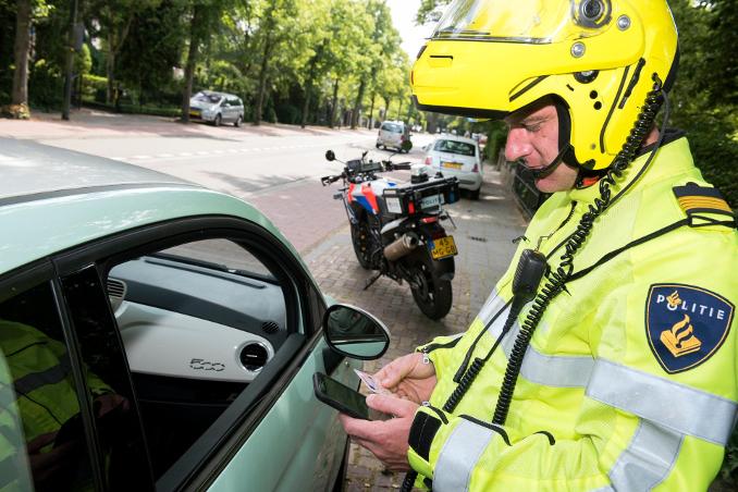 Staandehouding politie